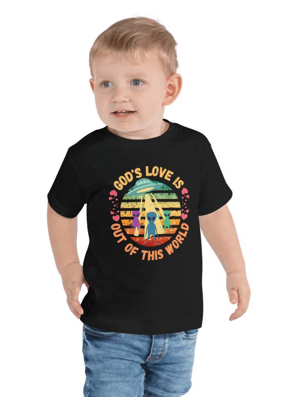 God's Love Is Out Of This World Toddler T-Shirt product image (1)