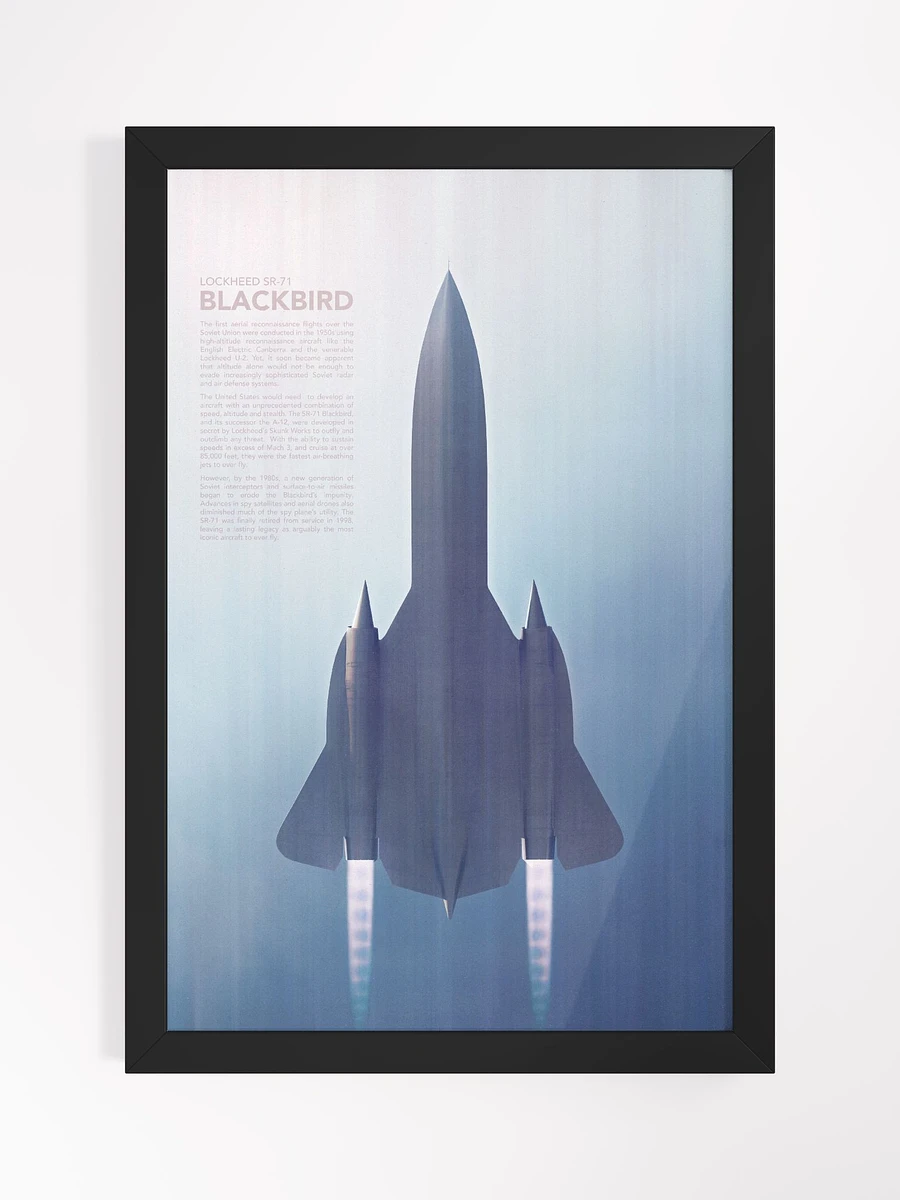 SR-71 Blackbird Framed Art product image (2)