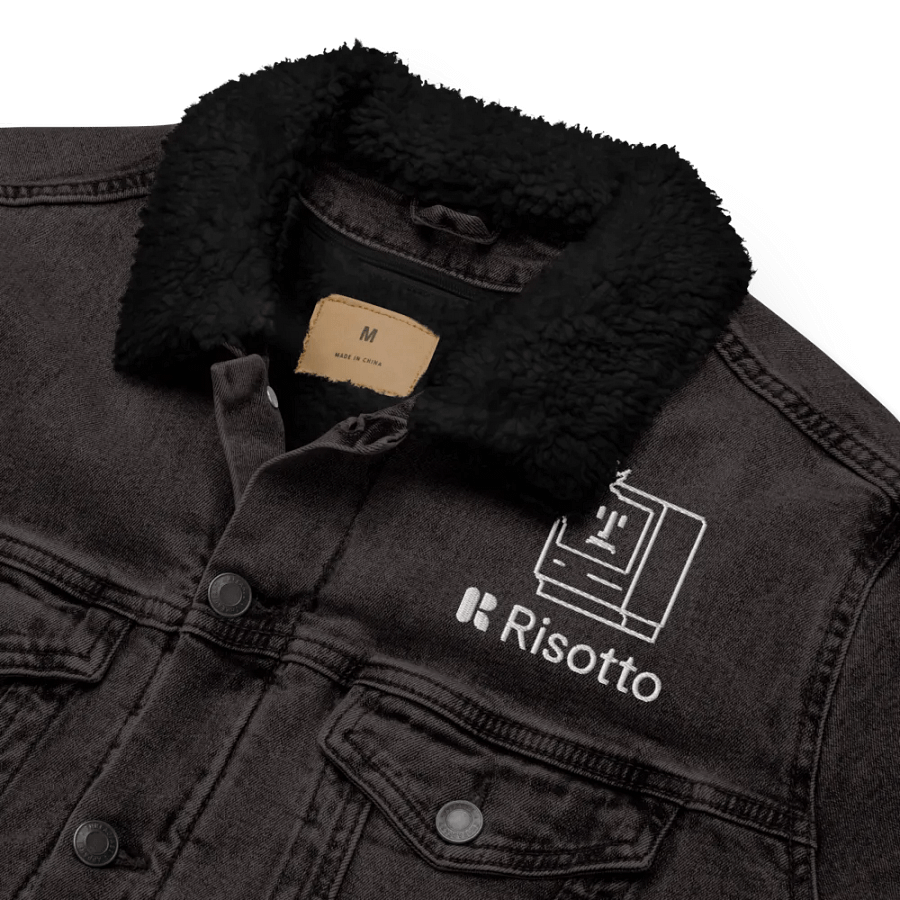 Sad Mac Denim Sherpa Jacket product image (7)