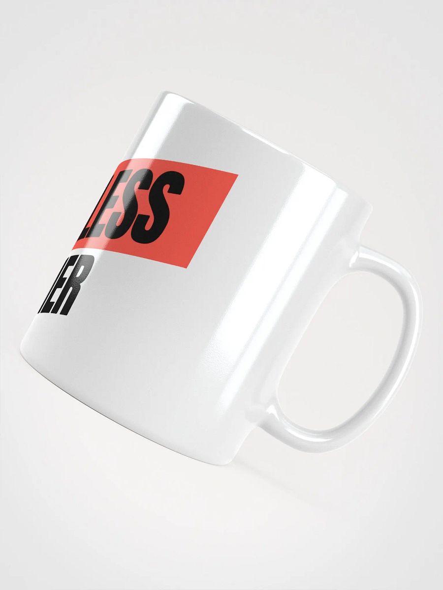 Bold Statement White Glossy Mug product image (4)