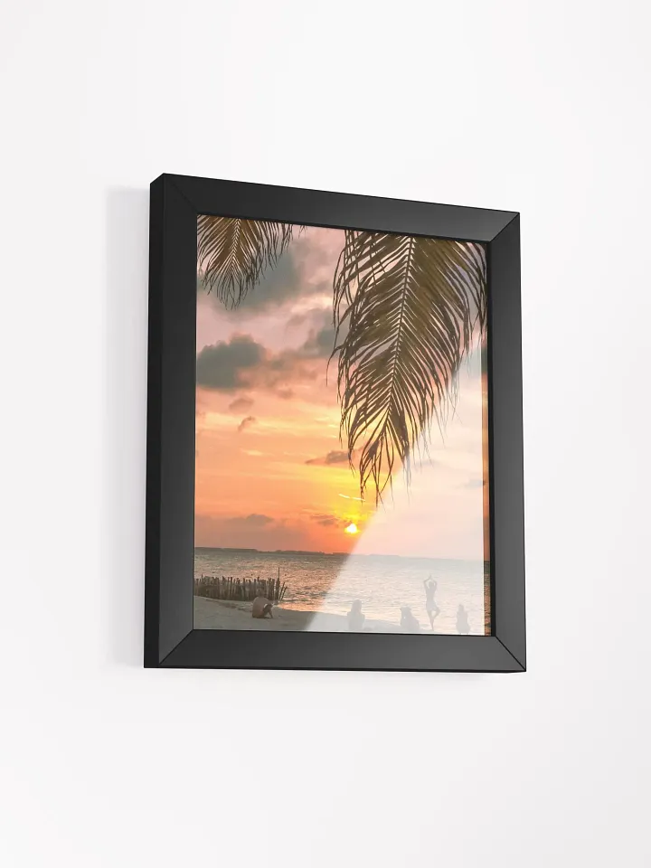 Isla Mujeres - Framed High-Quality Matte Poster product image (2)
