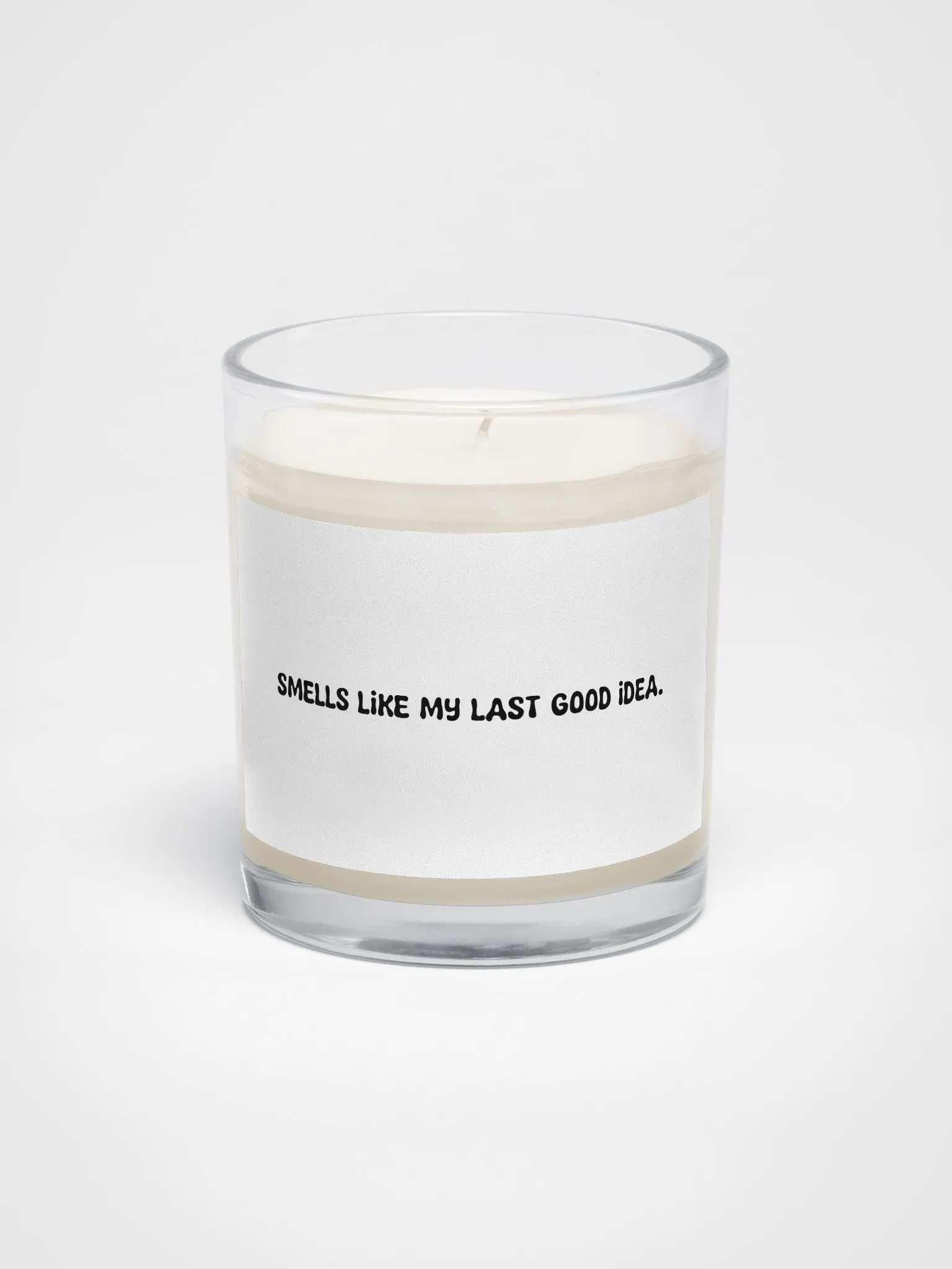 Smells like my last good idea candle product image (1)