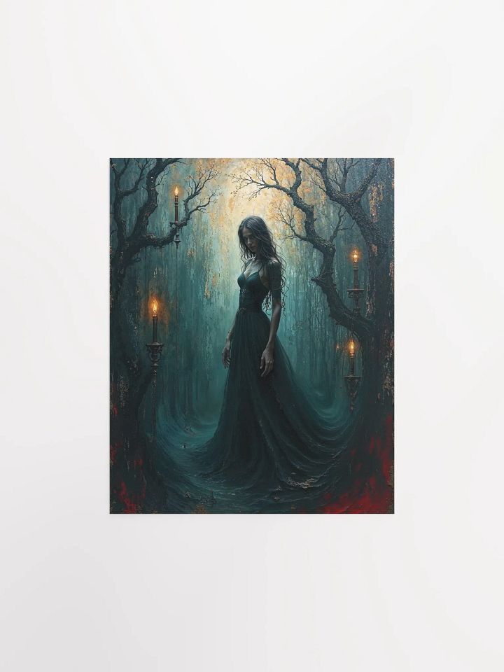 Gothic Forest Witch Matte Poster product image (1)