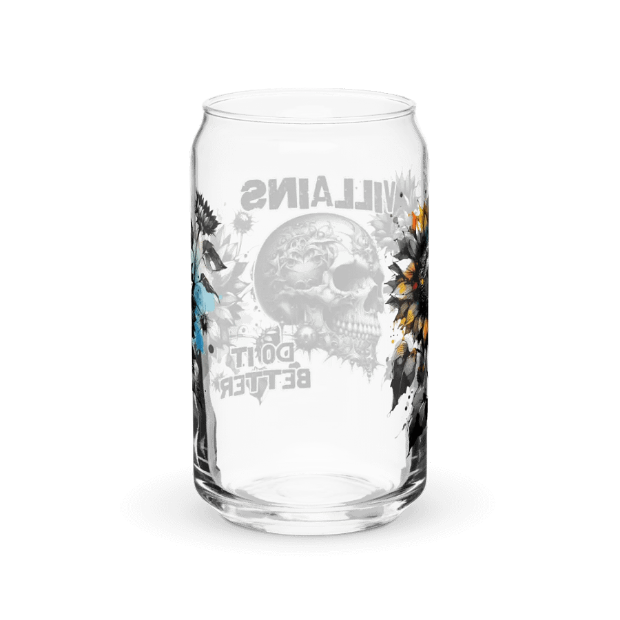 Villains Do It Better Glass Can product image (2)