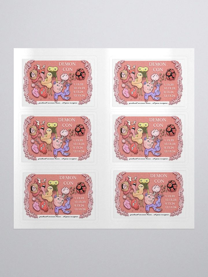 Demon Con Stickers product image (1)