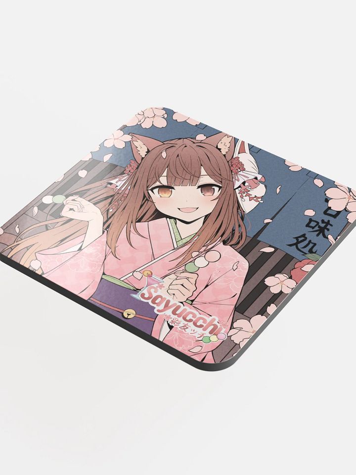 Glossy coaster | Dango Delights & New Year Blessings product image (1)