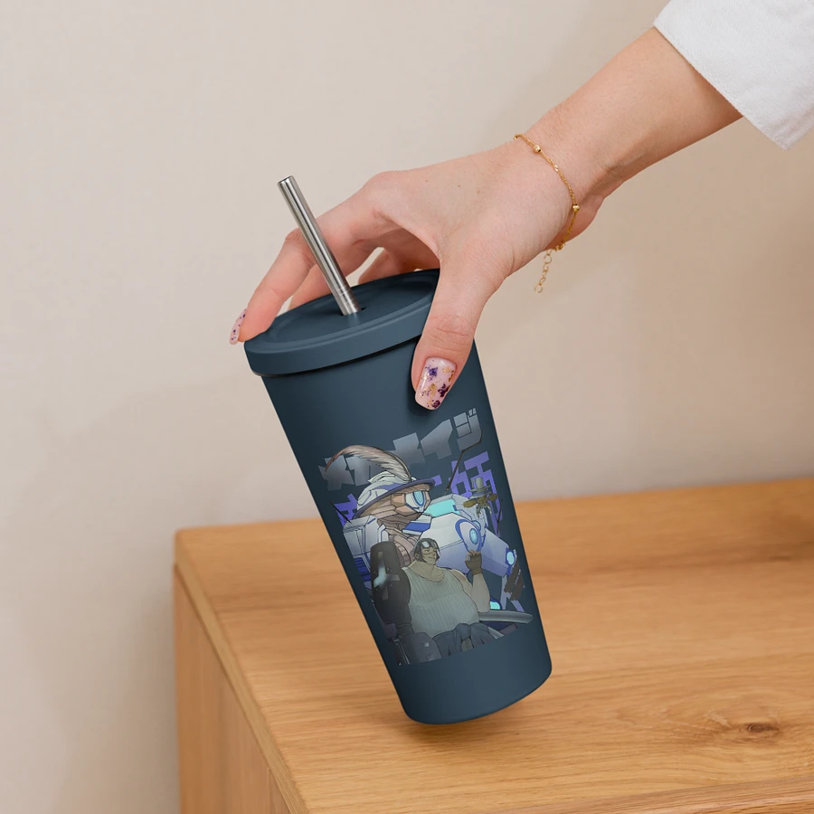 Mecha Mage: Titan Refreshed - Insulated Tumbler w/ Straw product image (12)