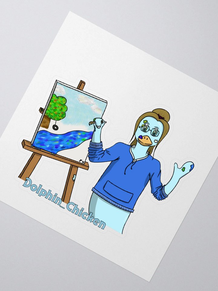 Dolphin's DC Painting Sticker product image (2)