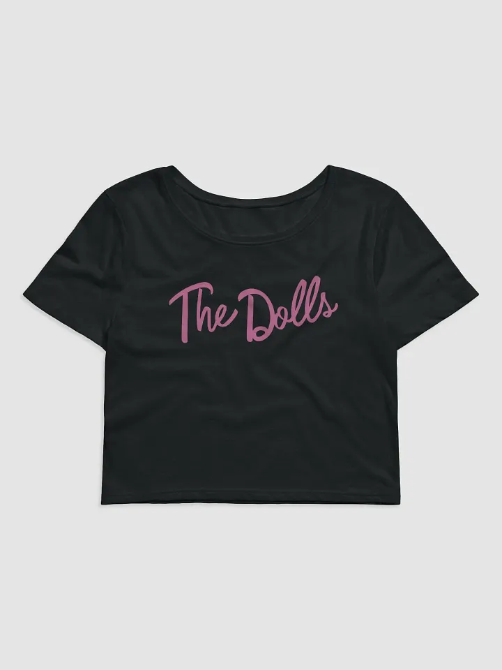 The Dolls Pink Font Cropped tee product image (1)