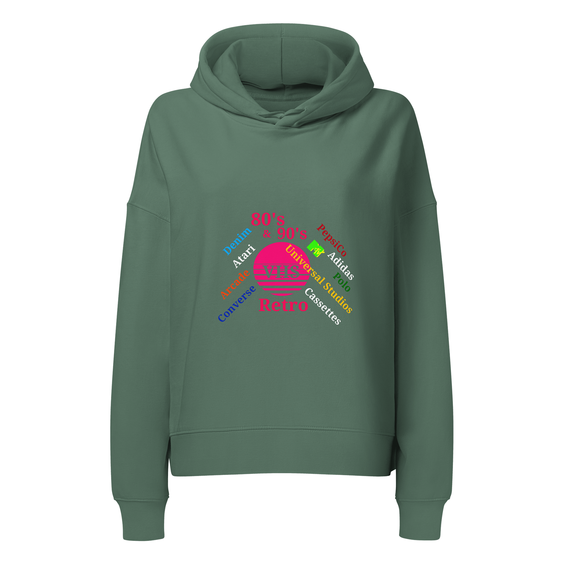 Nostalgia Rewind Organic Hoodie product image (1)