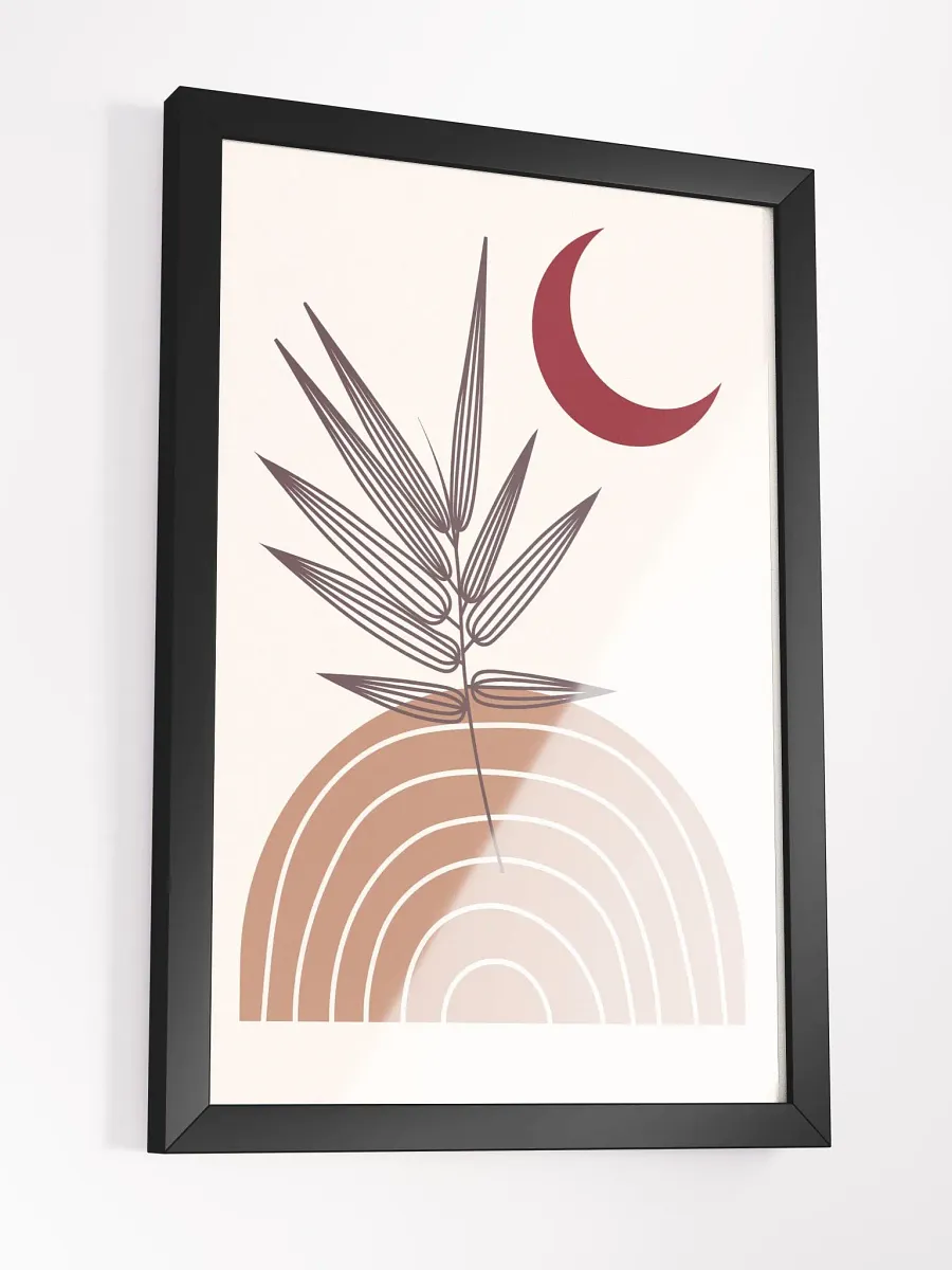 Crescent Botanical Harmony Poster product image (16)