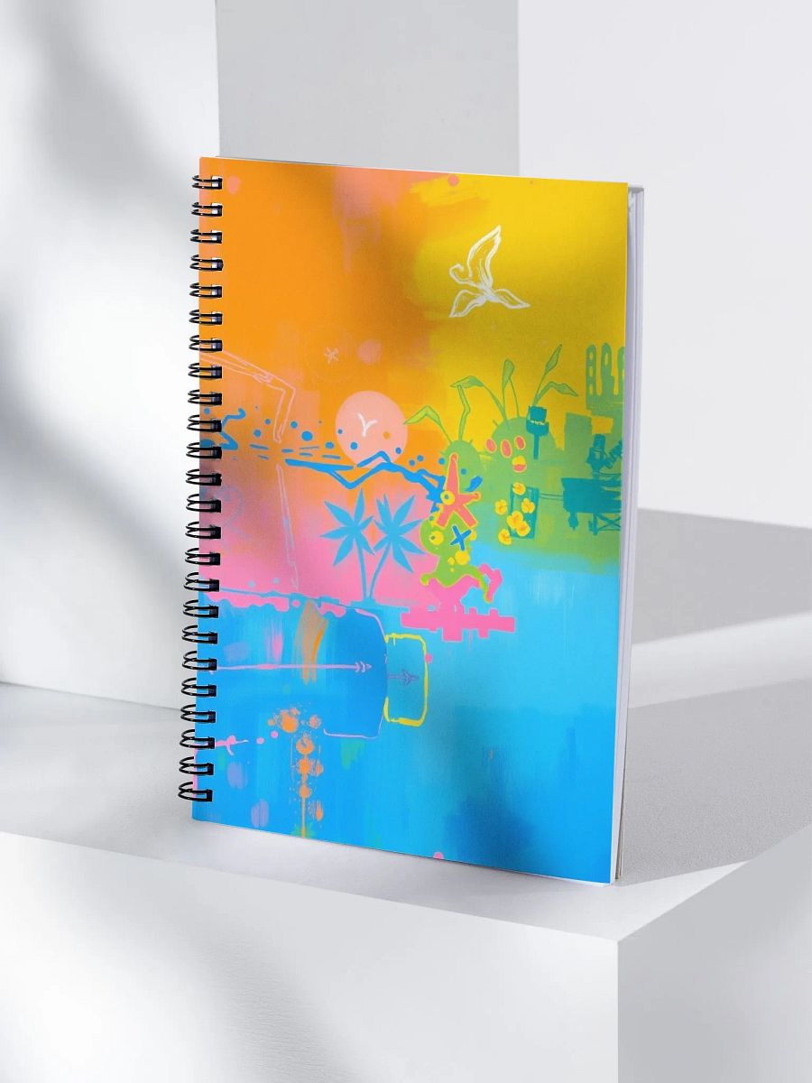Whimsical Wonderland Spiral Notebook product image (4)