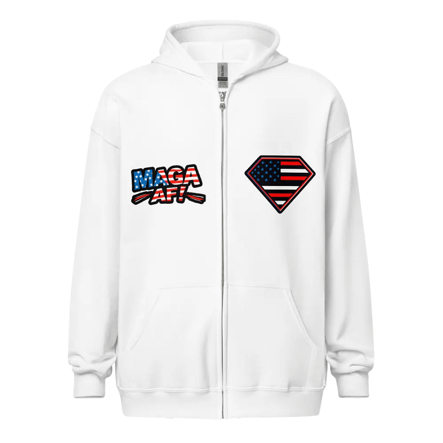 Zip Hoodie: MAGA Diamond product image (13)
