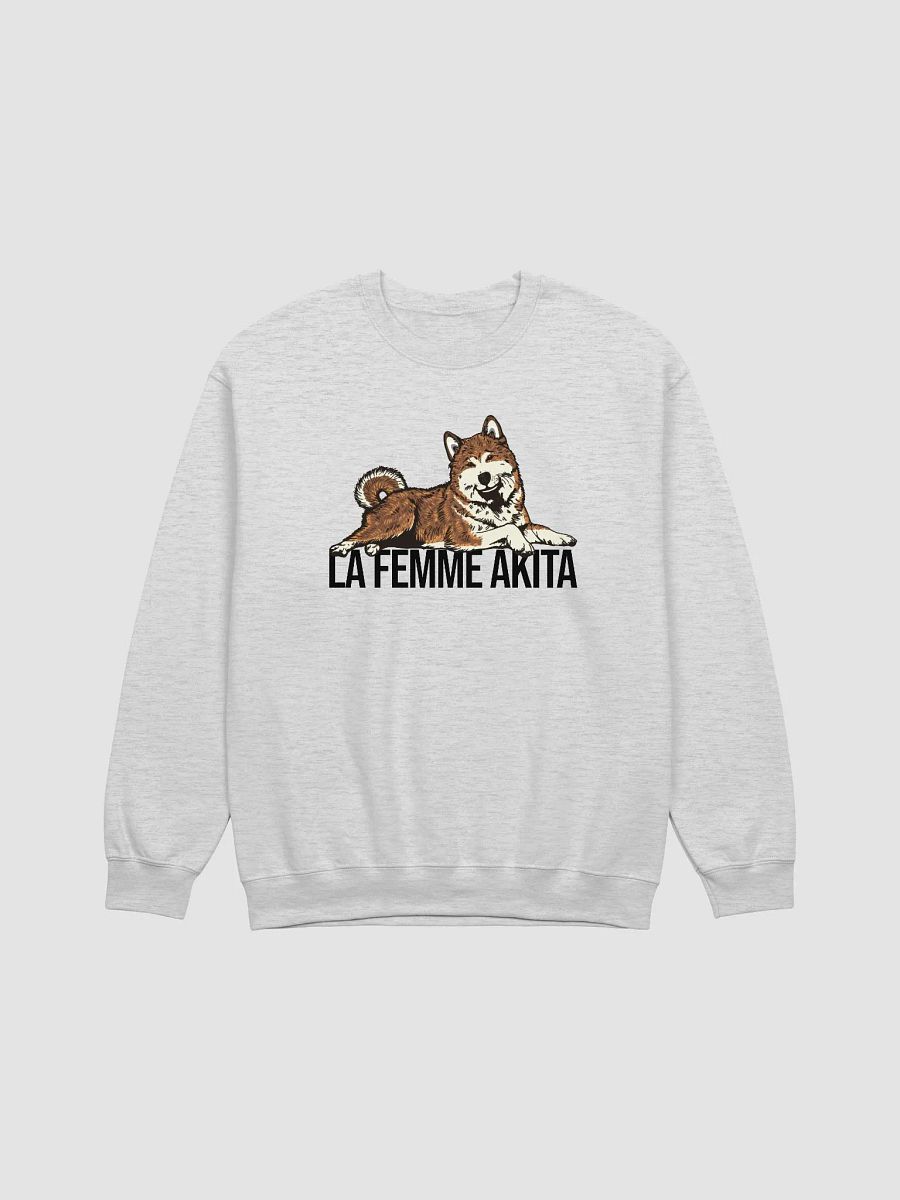 La Femme Akita Sweatshirt of an Akita Inu (Brindle) | Funny Shirt for Akita Paw-rents product image (25)