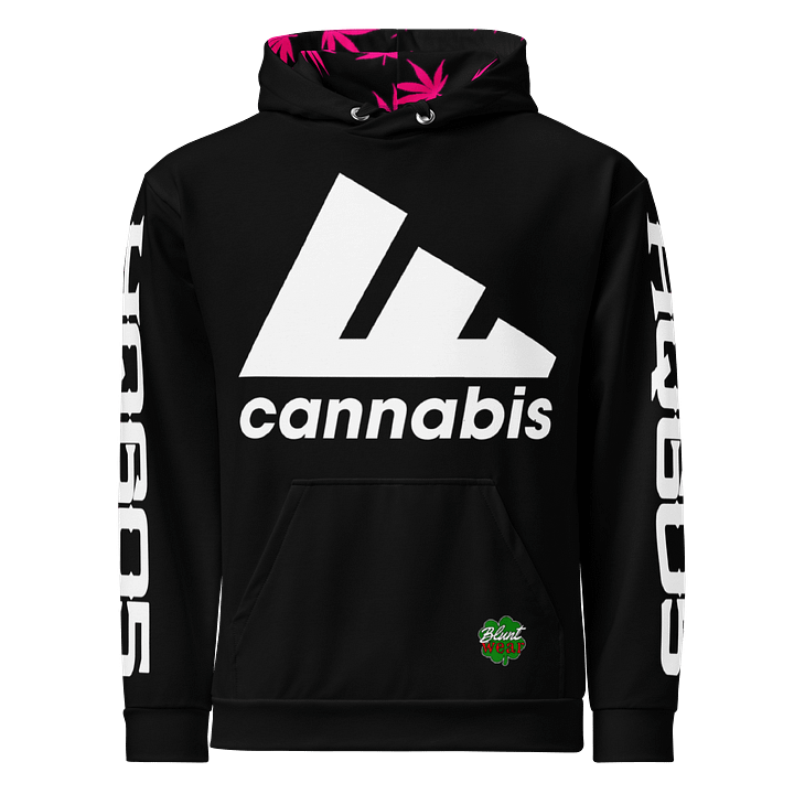 Hemp Quarters Pink Cannabis/FAFO Hoodie product image (1)