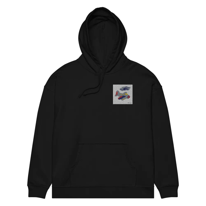 Kid Airplane (Stanley/Stella Unisex Organic Relaxed Hoodie) product image (5)