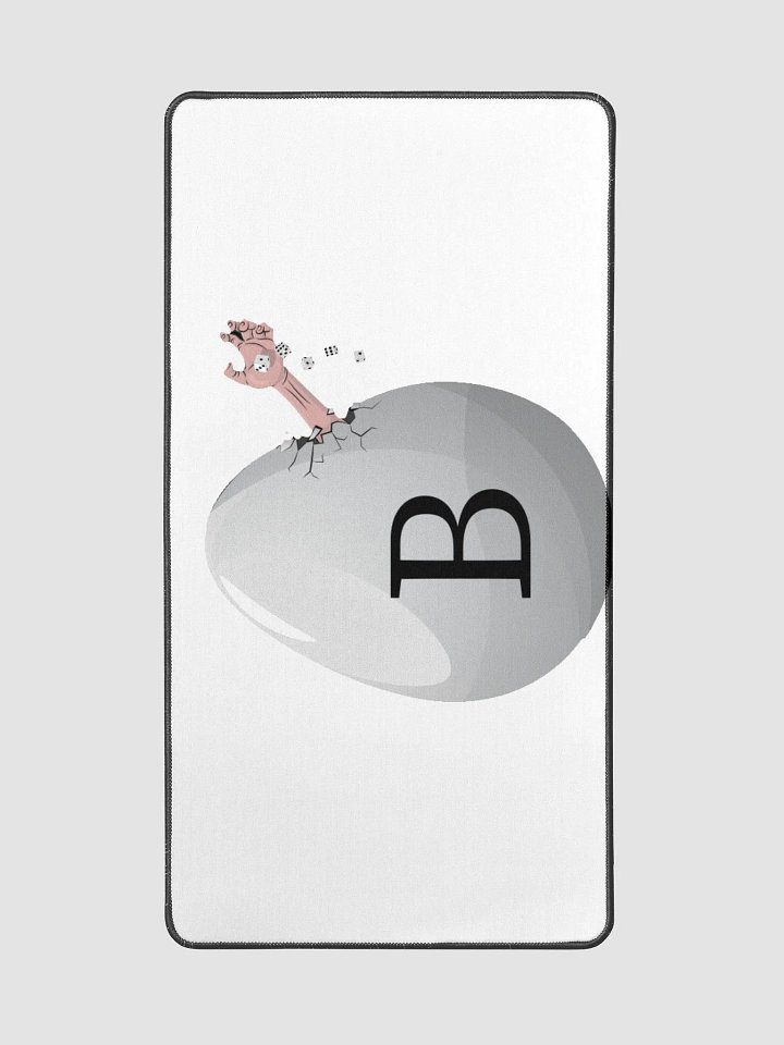 Tapis de souris blanc (Big B) product image (2)