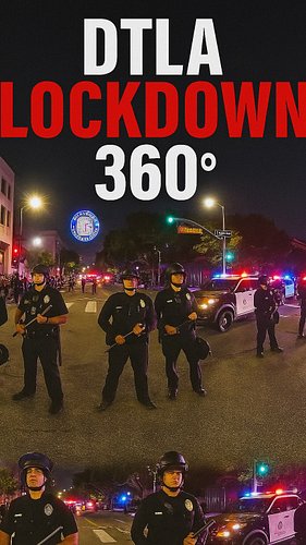 DTLA Mayhem 360°: Full Unfiltered Protest Series
🚨 Full 360° video — YOU control the view
👉 Link in bio — YouTube @lagrind
