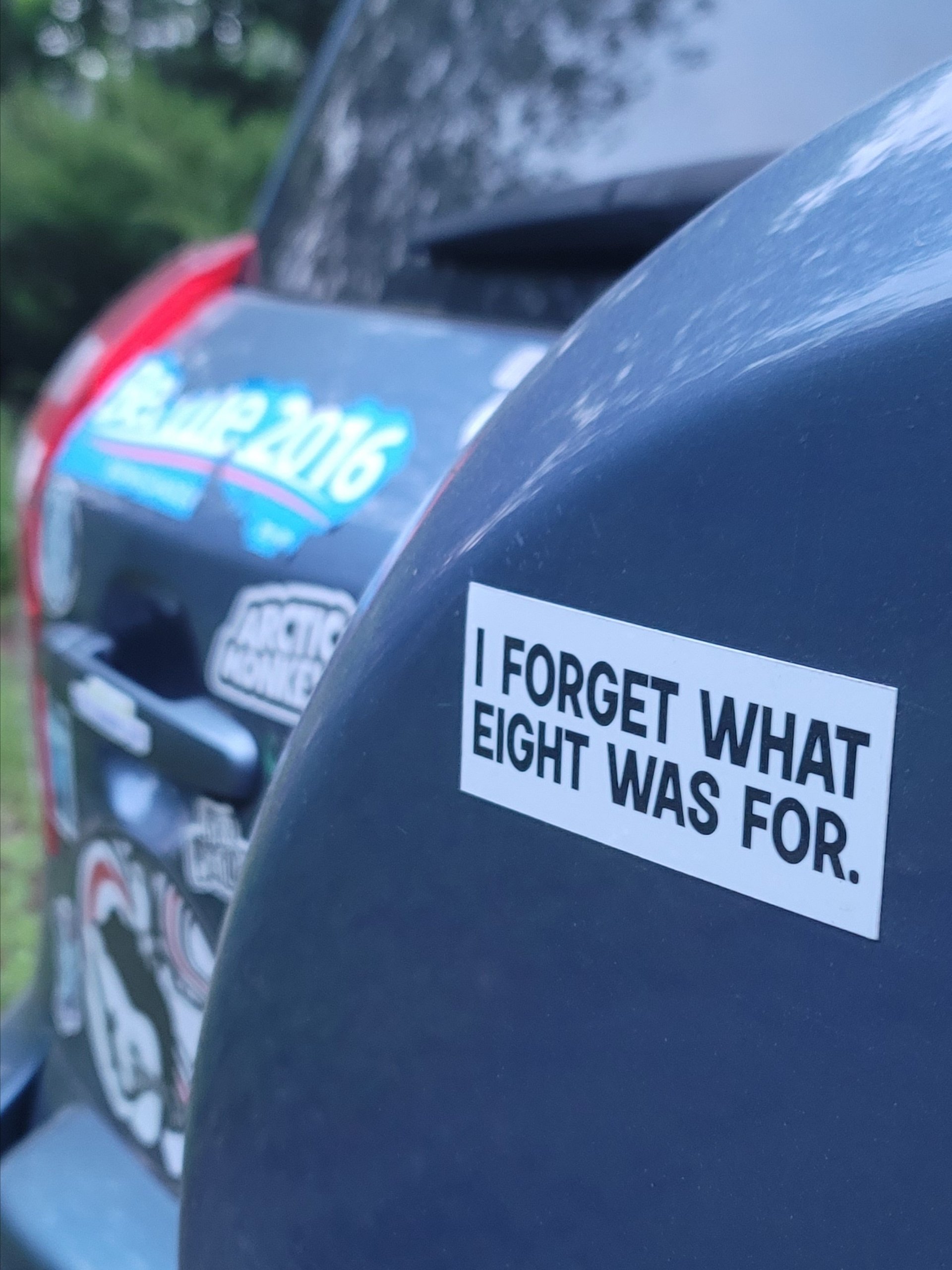 Eight Something Sticker product image (2)