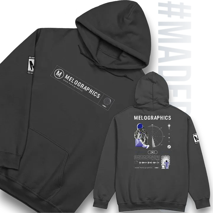 Darkspace Style: Inverted - Basic Hoodie | #MadeByMELO product image (2)