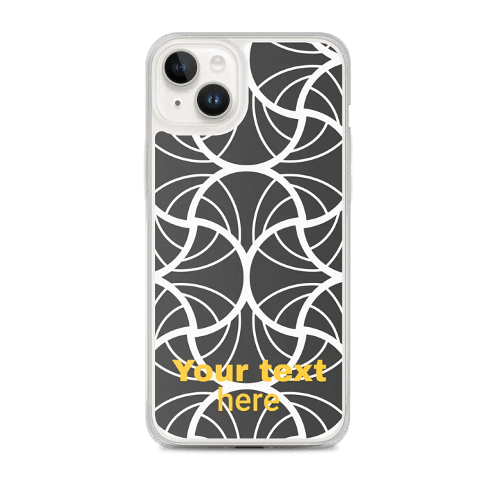 Interlocking Arcs iPhone® Clear Case product image (1)