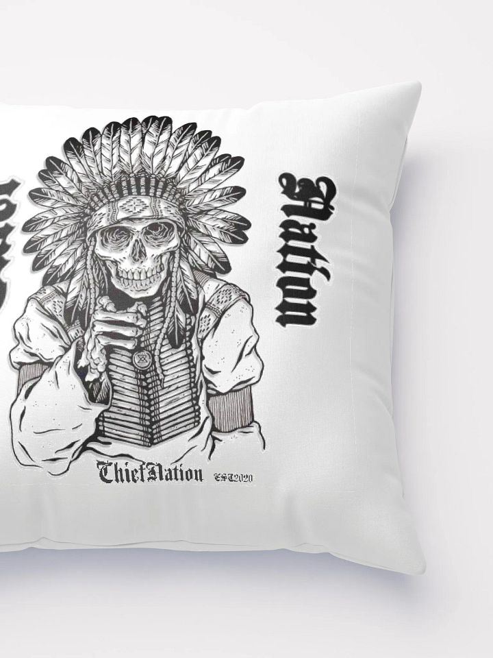 Chief Nation Headdress Skull Pillow product image (2)