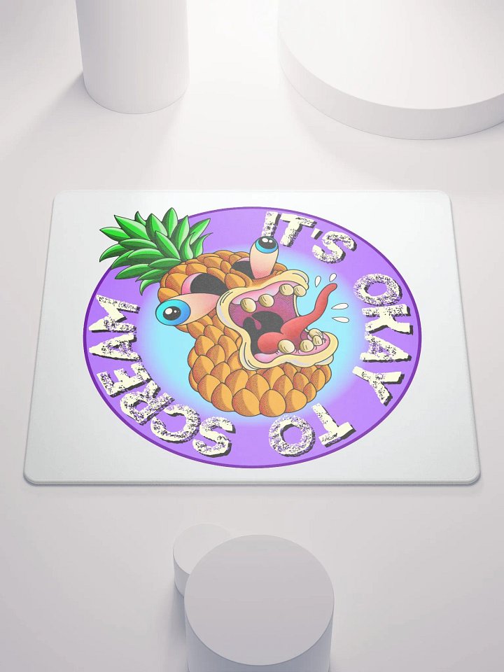 Please Scream: Gaming Mouse Pad product image (1)