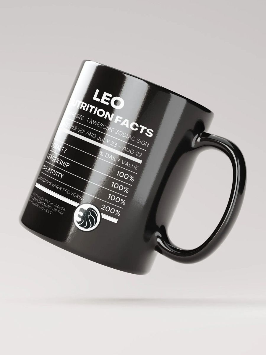 Leo Nutrition Facts Mug product image (5)