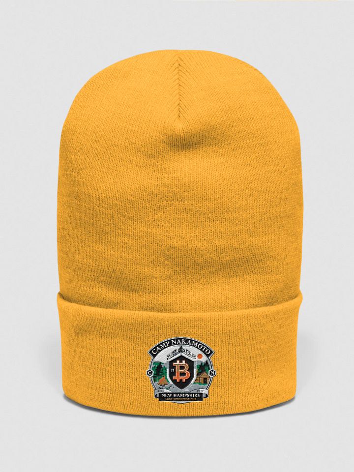 Yupoong Cuffed Beanie Bitcoin Orange product image (1)