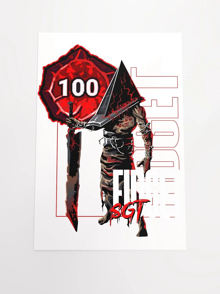 P100 Pyramid Head - Poster product image (1)