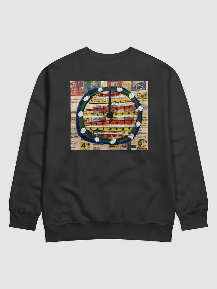 Advertisement Oil Pastel Circle Sweatshirt product image (1)