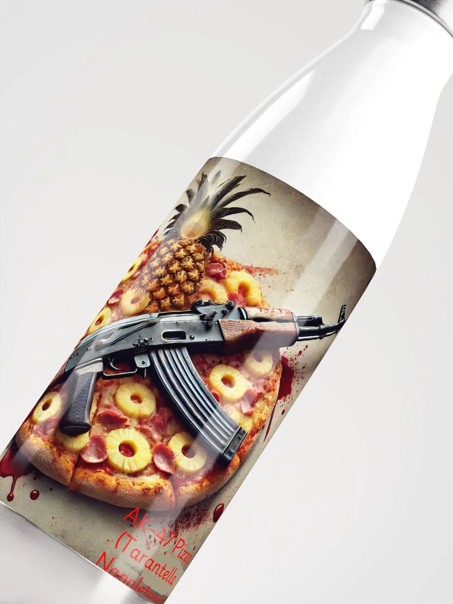 AK-47 Pizza Water Bottle product image (5)