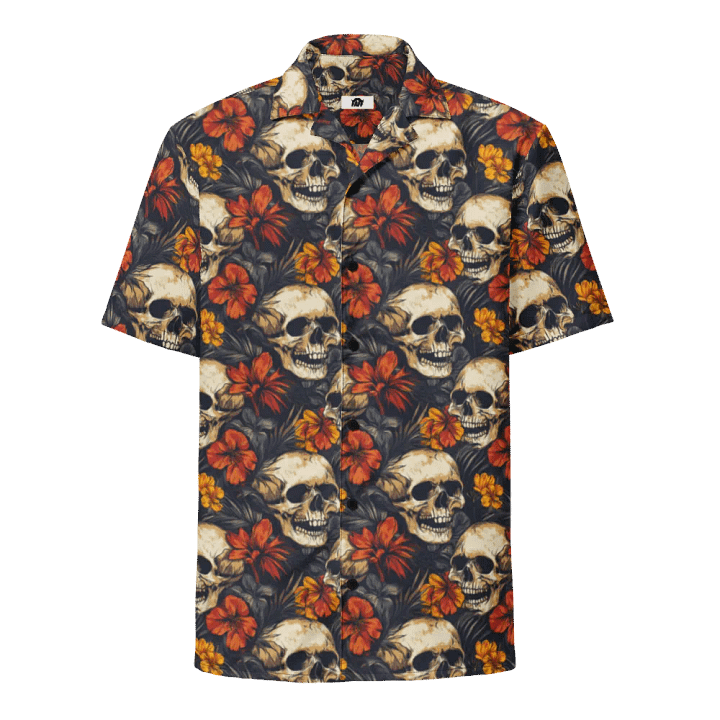 Hawaiian Shirt - Halloween Skulls product image (1)