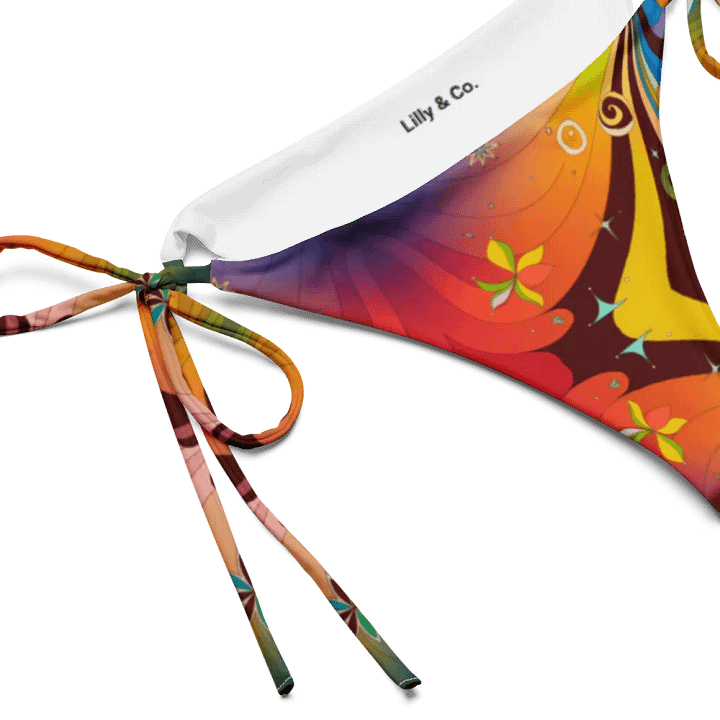 Sunburst Bloom String Bikini Bottoms product image (2)