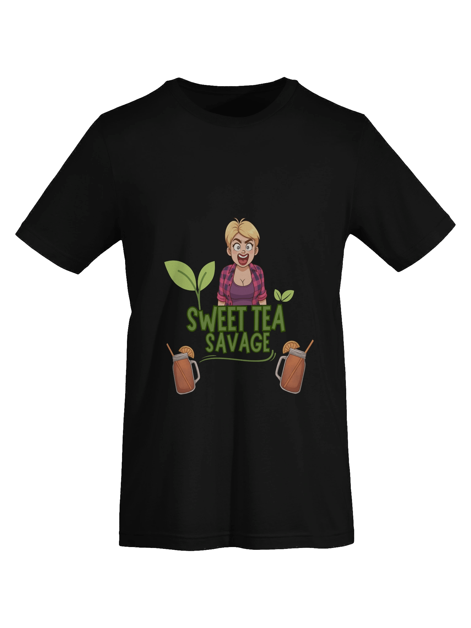 Sweet Tea Savage Tee for Women🍹💋 product image (7)