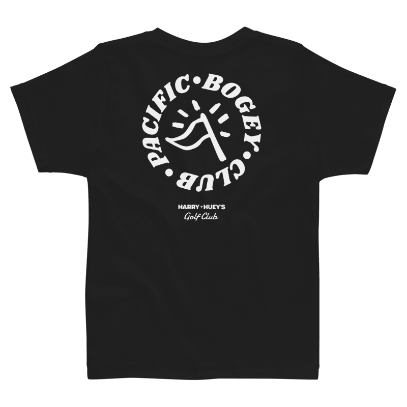 Chasing Birdies Baby Tee x Racheal Herrington Toddler Tee Black product image (2)