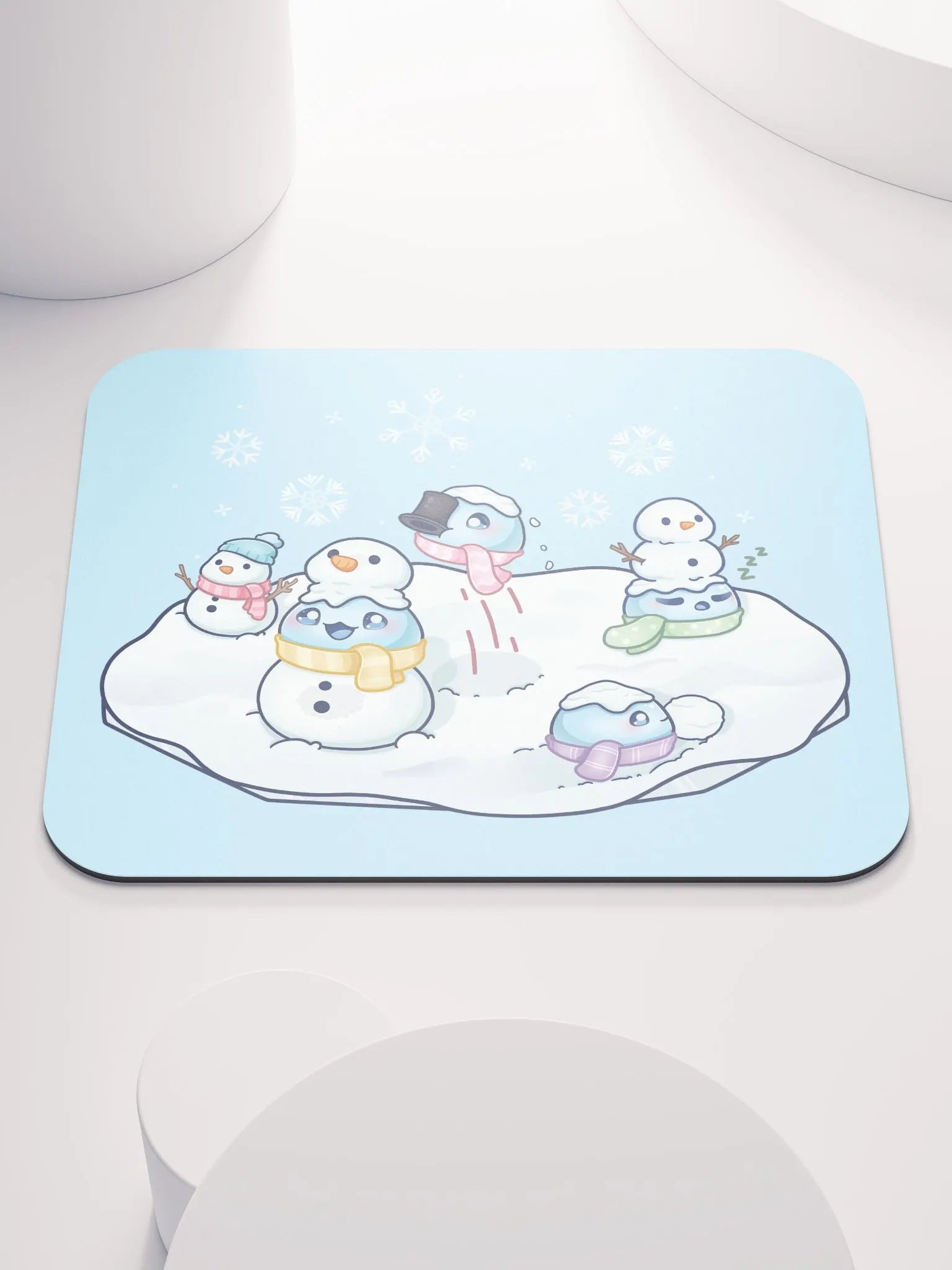 Snow Slime Mouse Pad product image (1)