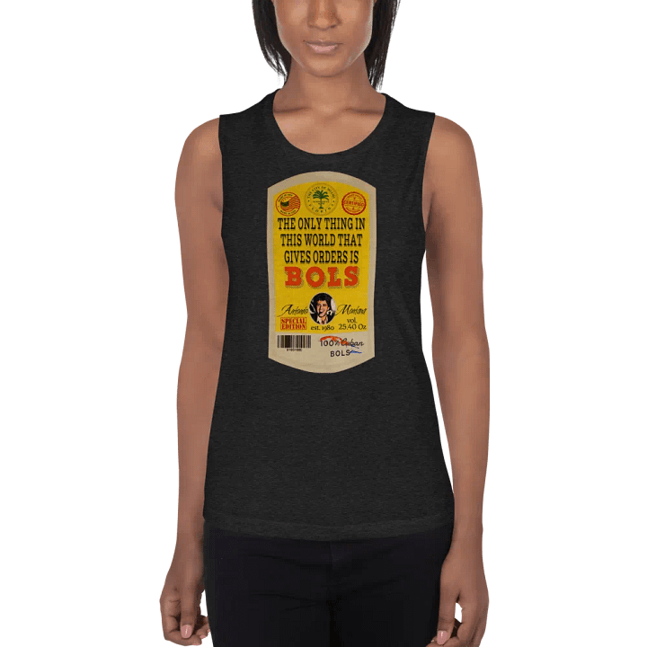 Antonio Montana's BOLS Gin Bella+Canvas Women's Flowy Muscle Tank product image (1)