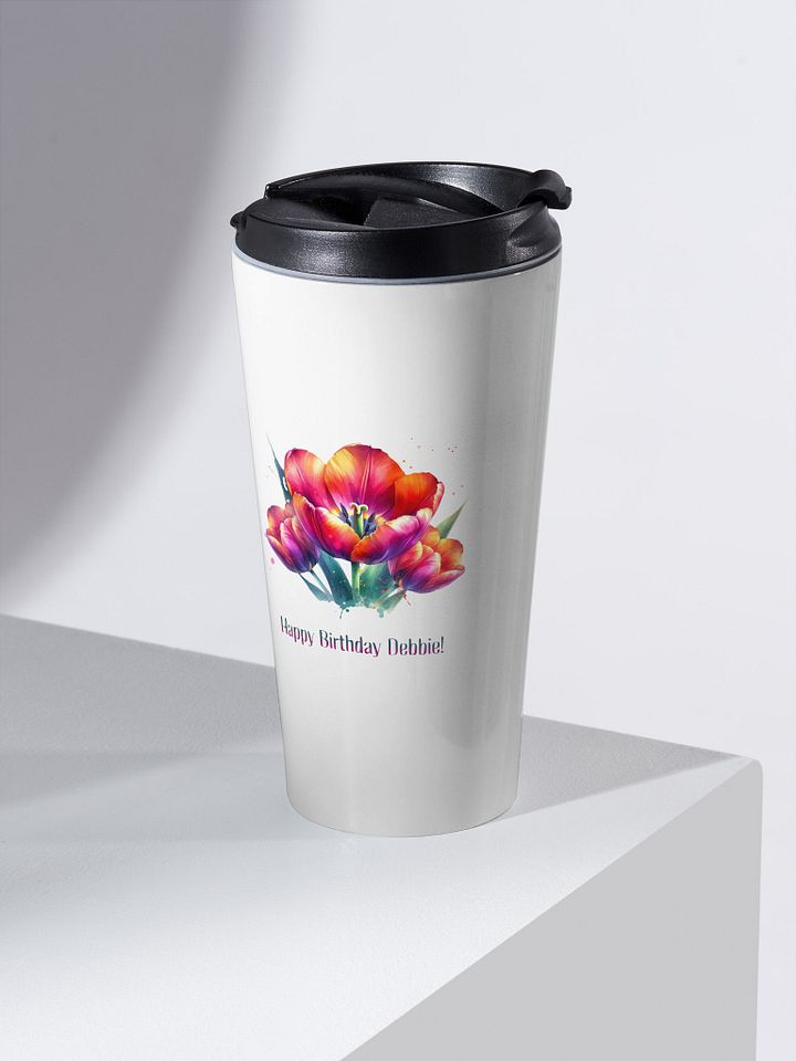 Happy Birthday Debbie Travel Mug product image (2)