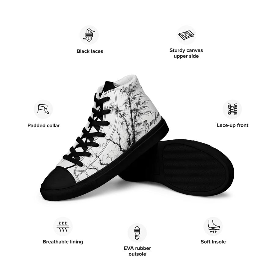 Bamboo Women's High Top Shoes product image (9)