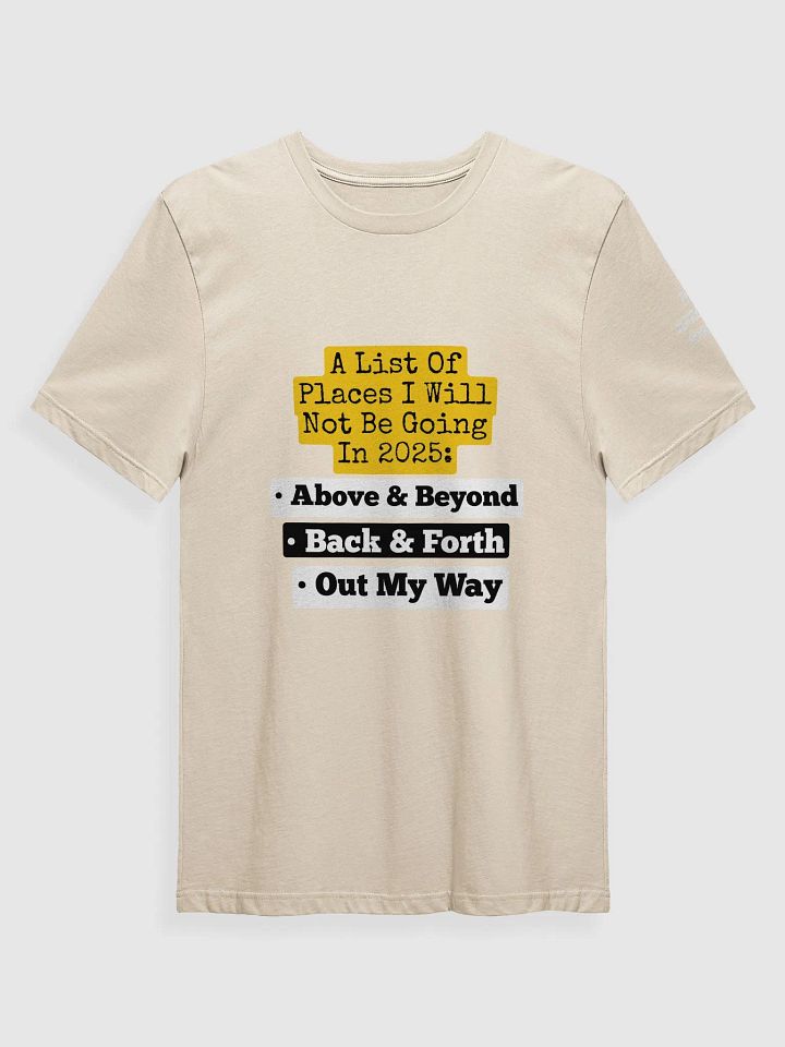 A List of Places Supersoft T-Shirt product image (22)