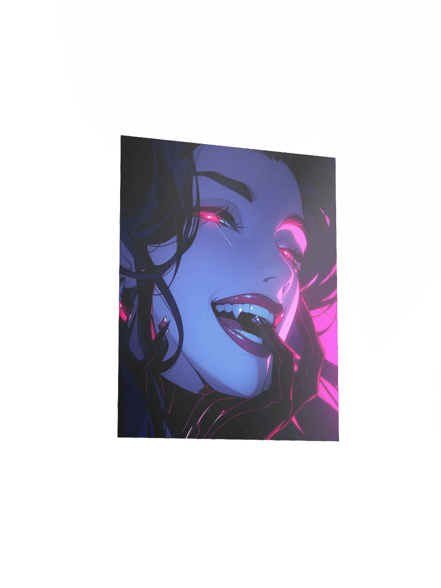 Neon Bliss Matte Poster product image (18)