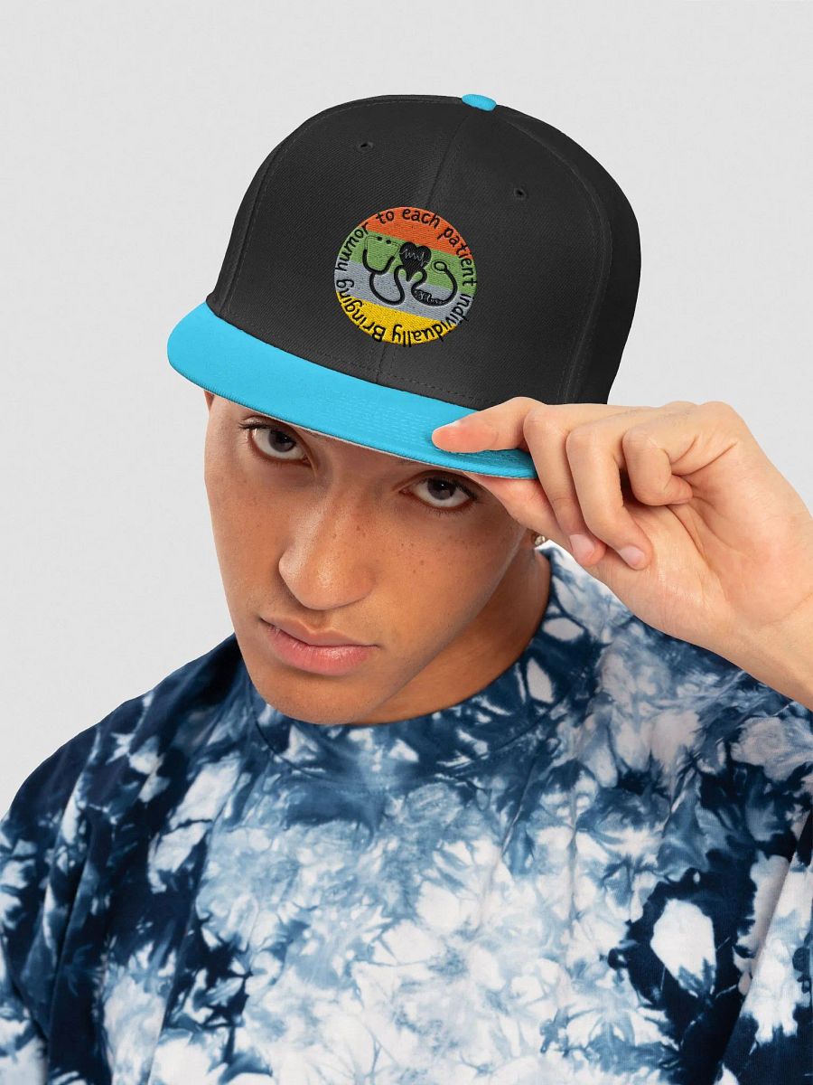 Bringing humor to each patient individually Snapback Cap product image (81)