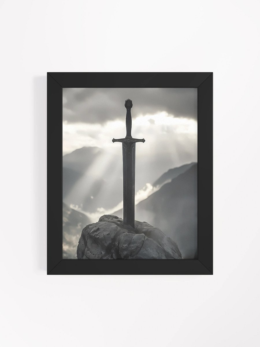 Excalibur's Embrace Framed Poster product image (5)