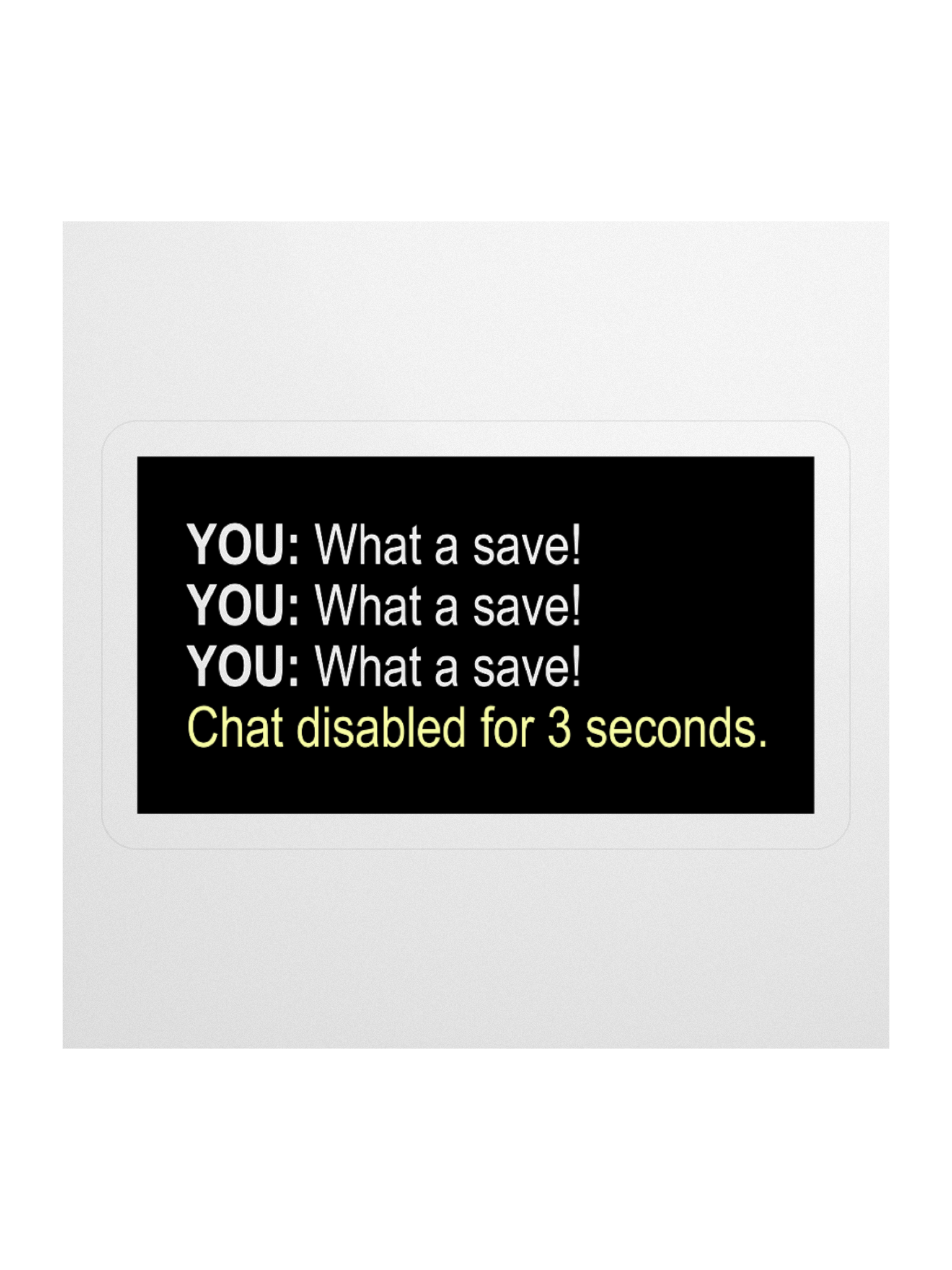 What A Save! Sticker product image (2)