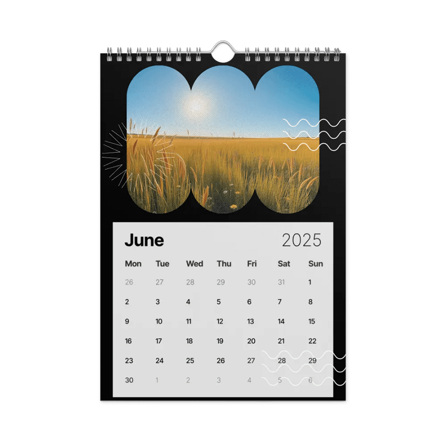 SEASONAL NATURE WALL CALENDAR 2025 product image (8)
