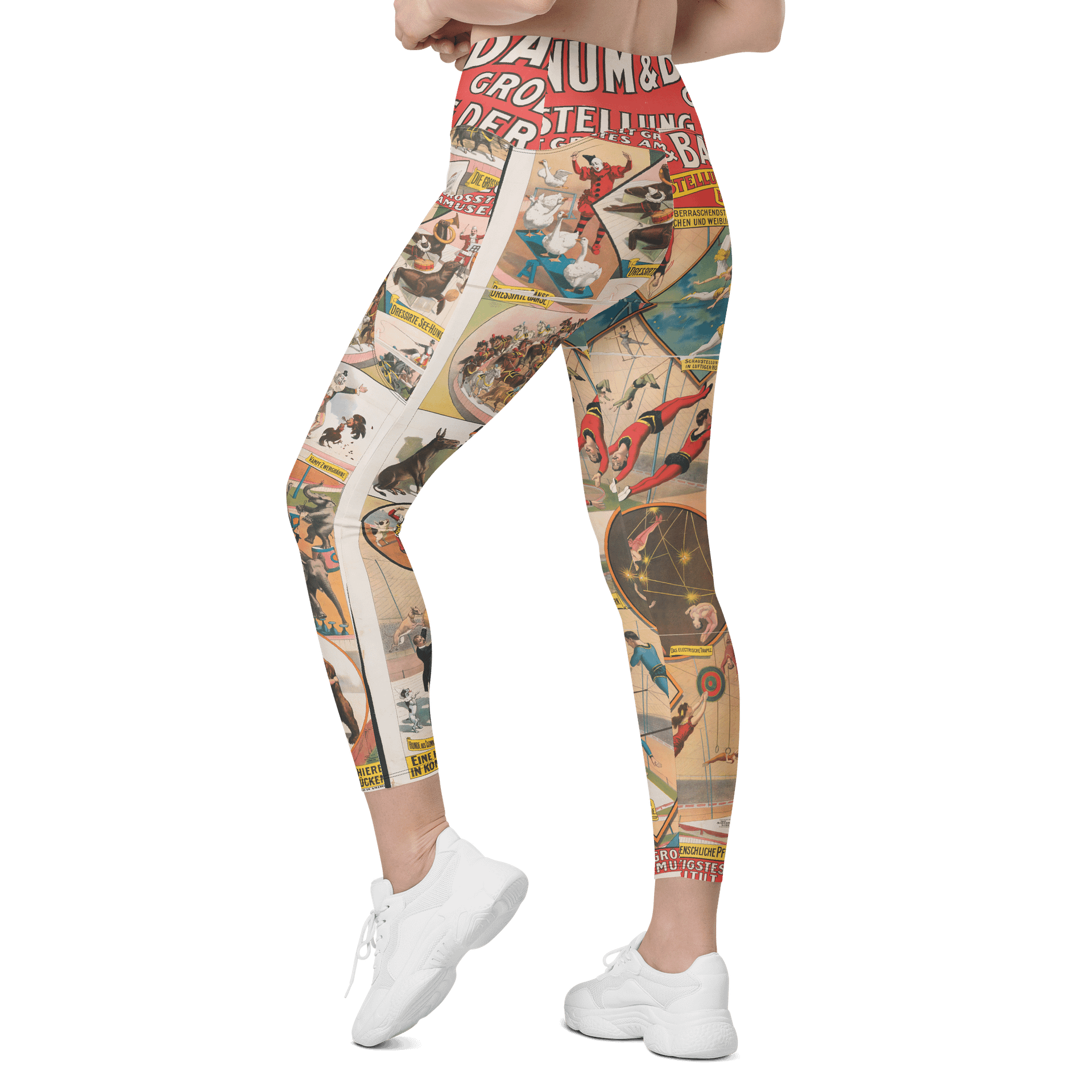 Kat's Vintage Circus Leggin's product image (6)