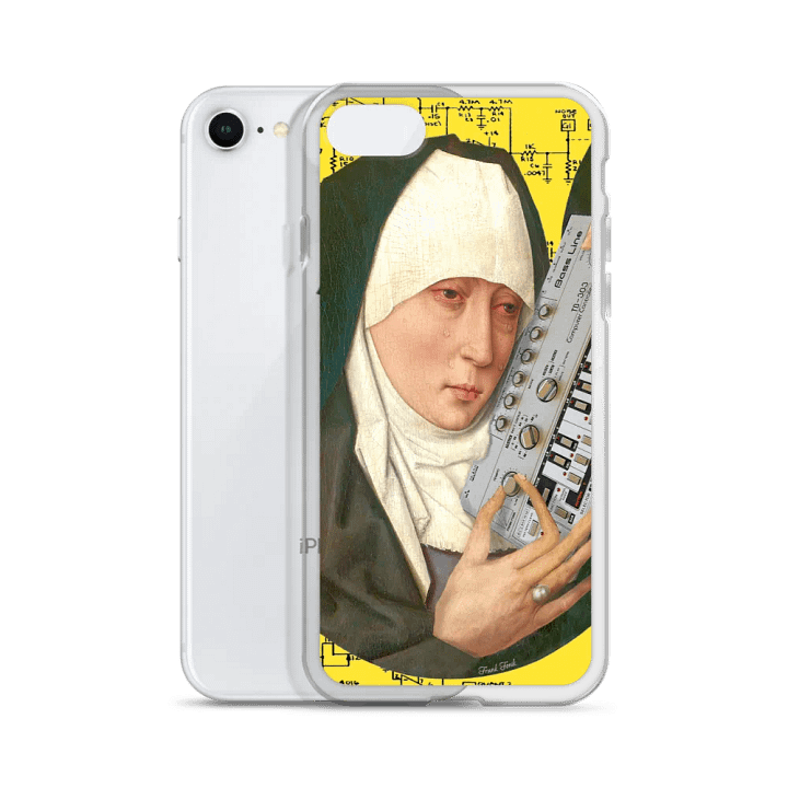 Mater Dolorosa meets Roland TB 303 by Frank Fonik Techno EDM Clear Case for iPhone® product image (51)