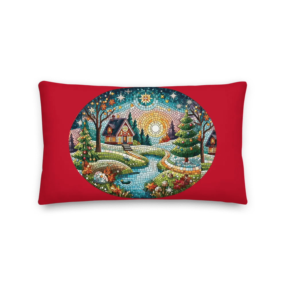 Winter Wonderland Mosaic Pillow product image (2)
