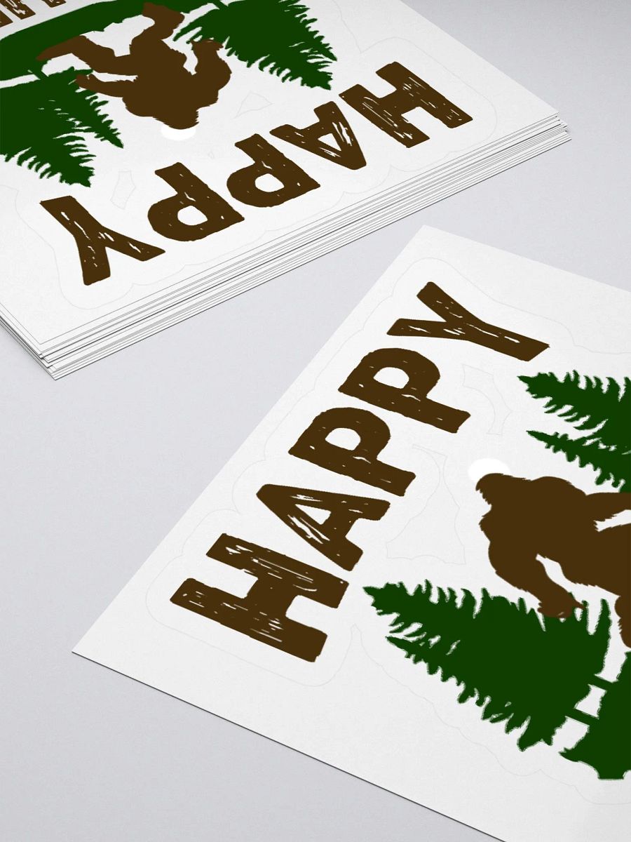 Happy Birthday (Bigfoot) Sticker product image (12)